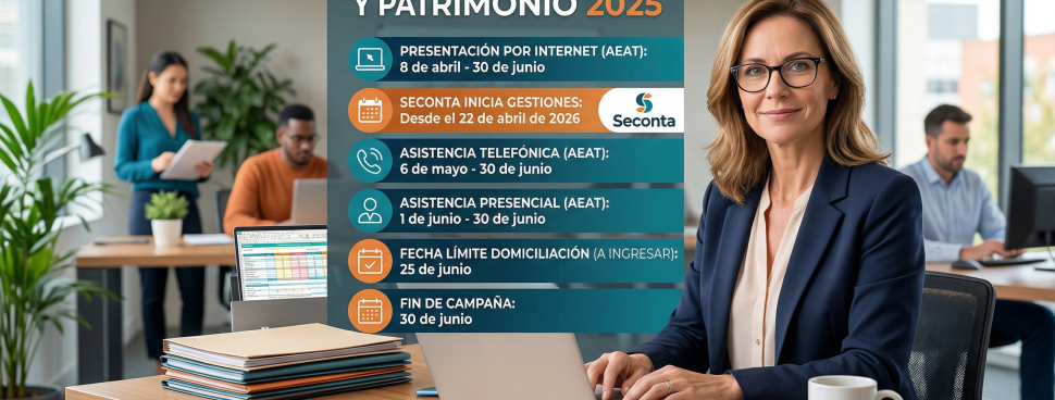 Fechas de renta y patrimonio